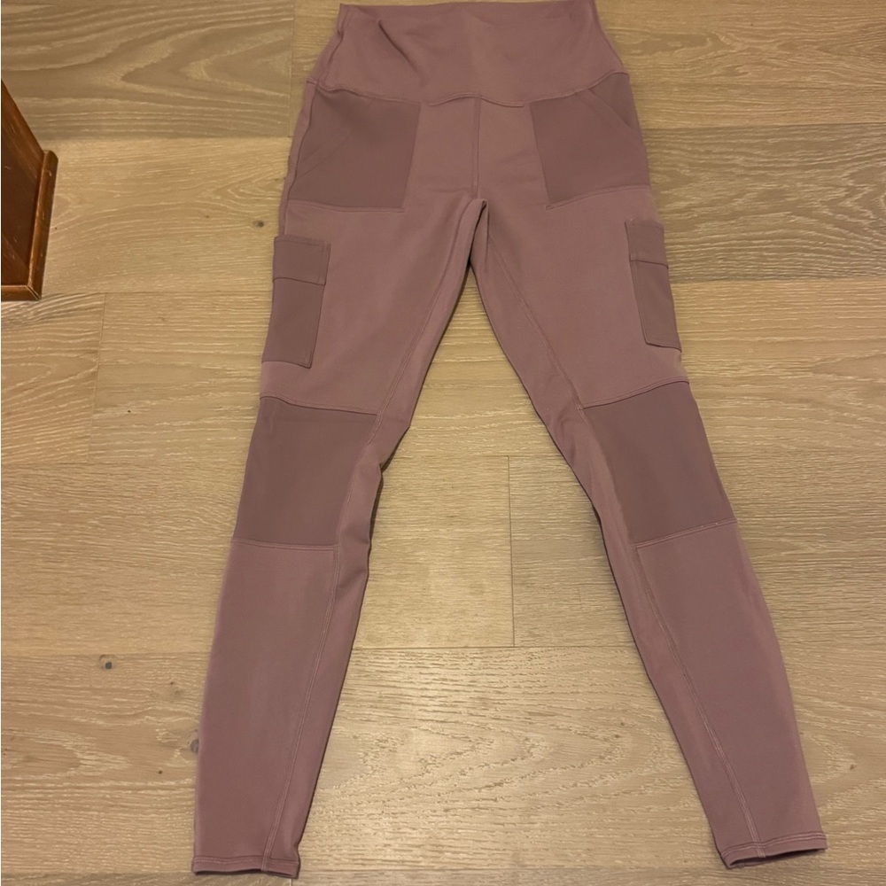 ALO high waisted cargo leggings, rosewood - Picture 3 of 7